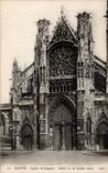 CPA Dieppe Church Saint Jacques Detail of the Western frontage