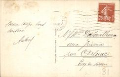 CPA Toulouse Facade du capitole Hotel de ville Eleve par Cammas en 1750