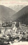 CPA Luchon View and melts of the mountains borders