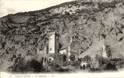 CPA Saint Happy the castle