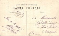 CPA Fantasy In Brittany Around the closed bed Folklore Costume