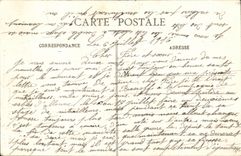 CPA Fantasy In Brittany closed Beds and cradles Folklore Costume