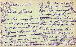 CPA Fantasy In Brittany closed Beds and cradles Folklore Costume