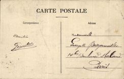 CPA Fantasy In Brittany closed Beds and cradles Folklore Costume