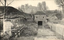 CPA Toul linkes Wasser