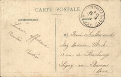 CPA Nancy Porte de la citadelle surmontee d'une statue du duc Charles III fondateur de la ville neuve par Viard