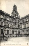 CPA Toulouse Cour de l'hotel d'Assezat