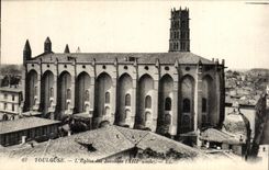 CPA Toulouse Eglise des Jacobins 