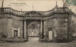 CPA Toul Eingang des Rathauses