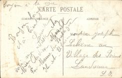 Betten Folklore-Kostum Bretagne-CPA geschlossenes