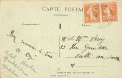 Brittany CPA closed beds Folklore Costume the first kiss