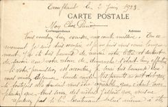 Brittany CPA closed beds Folklore Costume a thatched cottage and a heart