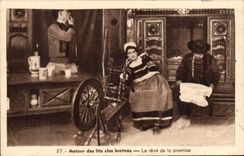 Brittany CPA closed beds Folklore Costume