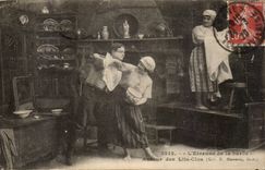 Brittany CPA closed beds Folklore New Year's gift of the beard