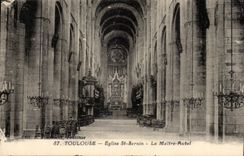 Toulouse CPA Eglise St Sernin Le maitre autel