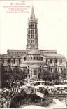 Toulouse CPA Abside de la basilique St Sernin Le marche