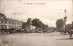 Toulouse CPA La gare Matabiau