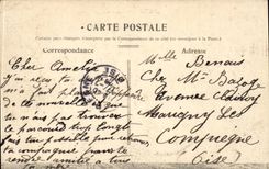 CPA Angers Train station Saint Laud Train