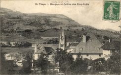 CPA Theys Mongoye and hill of the five loans