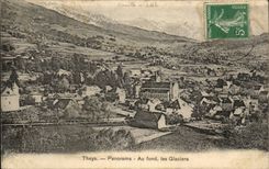 CPA Theys Panorama At the bottom glaciers