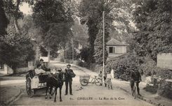 Chelles CPA the street of the station (factor) TOP