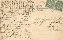 CPA Saint Jean de Bournay Turn of the old people's home