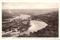 Confluent Lyon CPA of the Rhone and the Saone Peninsula of Perrache Districts of Oullins and of Mulatiere