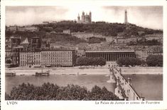 Lyon CPA law courts and slope of Fourviere