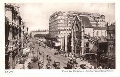 Lyon CPA Places of Cordeliers the church Saint Bonaventure