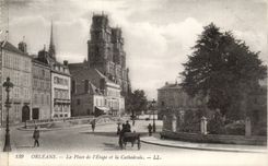 CPA Orleans the place of the stage and the cathedral