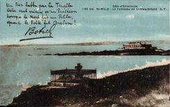CPA Str Malo das Grab von Chateaubriant