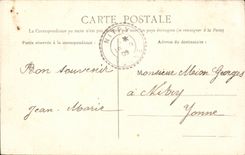 CPA Reims the cathedral Small gate