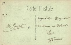 CPA Reims the cathedral Chimney of the room of the kings