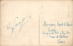 CPA Reims Gate of the cathedral and Statue Jeanne of arc