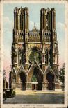CPA Reims the cathedral