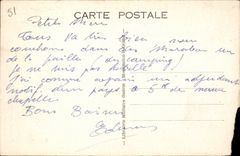 CPA Mourmelon the Large one View and Entering of the camp