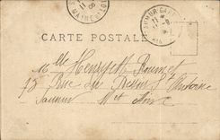 CPA Phantasie unsere tapferen Marinemanner Militaria