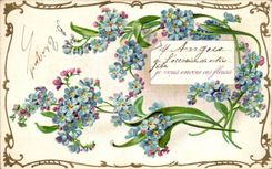 CPA Phantasie verargert Blumen