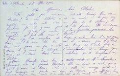 CPA Fantasy Flowers Woman Horseshoe