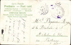 CPA Phantasie-Blumen