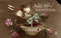 CPA Phantasie Poisson 1 April Ostern Ostern