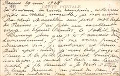 CPA Reims Porte Old Pond carries Gallo Roman