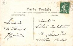 CPA Reims Gate of the cathedral and Statue of Jeanne of arc