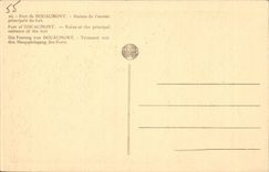 CPA Fort of Douaumont Ruins of the principal entry of the fort