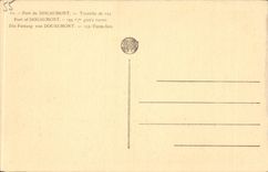 CPA Fort of Douaumont Turret of 155