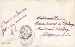 CPA Phantasie bluht Rosen