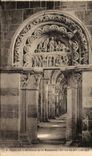 CPA Vezelay Basilica of the Madeleine Gate of the low southern part