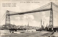 CPA Rouen Transporter bridge