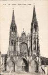 CPA Rouen Church St ouen Frontage