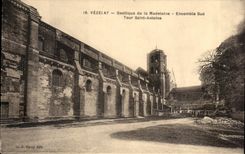 Vezelay CPA Basilica of the madeleine southern Unit Turn Saint Antoine